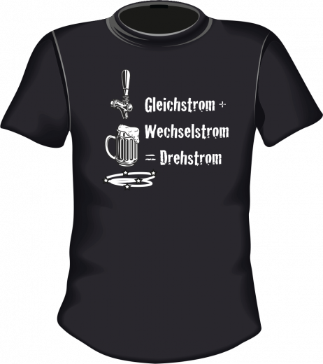 Gleichstrom + Wechselstrom = Drehstrom