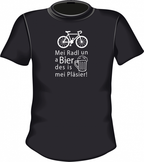 Mei Fahrrad un a Bier des is mei Plesier