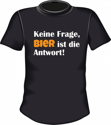 Keine Frage, Bier ist die Antwort