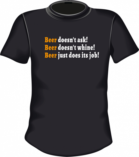 Beer just does its job!