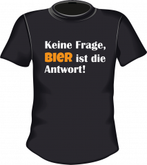 Keine Frage, Bier ist die Antwort
