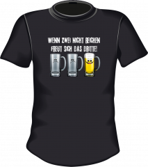 Wenn zwei nicht reichen freut sich das Dritte