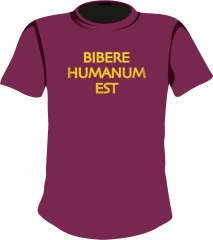 Bibere humanum est