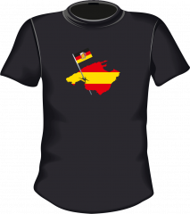 Malle mit Deutschlandfahne