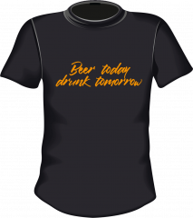 Beer today drunk tomorrow