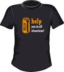 Beer can help in all situations!
